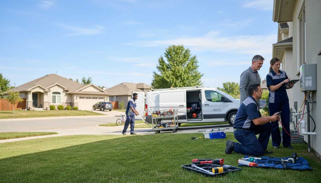 Tankless water heater service in Newcastle, UT